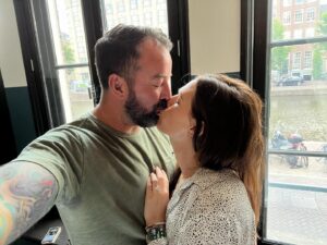 Dan Cummins Instagram - Happy 40th Birthday, baby!! I'm lucky to be married to the most beautiful, kind, funny, hardworking, smart, nurturing, supportive, adventurous girl in the world ❤️ 

I look forward to another decade of a lot more selfies in a lot more places. You're the best, Lynze Cummins! I wouldn't want to keep choosing the roads less traveled with anyone else!