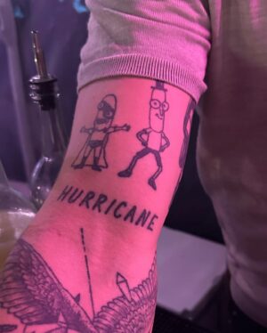 Dan Harmon Instagram - I didn’t get a lot of photos because I’m too old to use electronics now. Thank you Clara for coordinating the perfect party and thank you everyone that braved torrential rain to welcome 2023 with us
