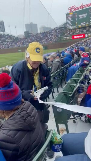 Dan Katz Instagram - Cubs home opener. I feel a winner coming