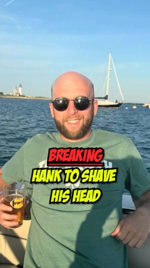 Dan Katz Instagram - Great having Coach Joe Mazzulla on today’s @pardonmytake. Real shame that he told Hank he needs to shave his head by Friday. Full show in bio
