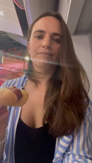 Dan Le Batard Instagram - Out here in Vegas at Summer League doing the really important journalism you all want and need 🌭