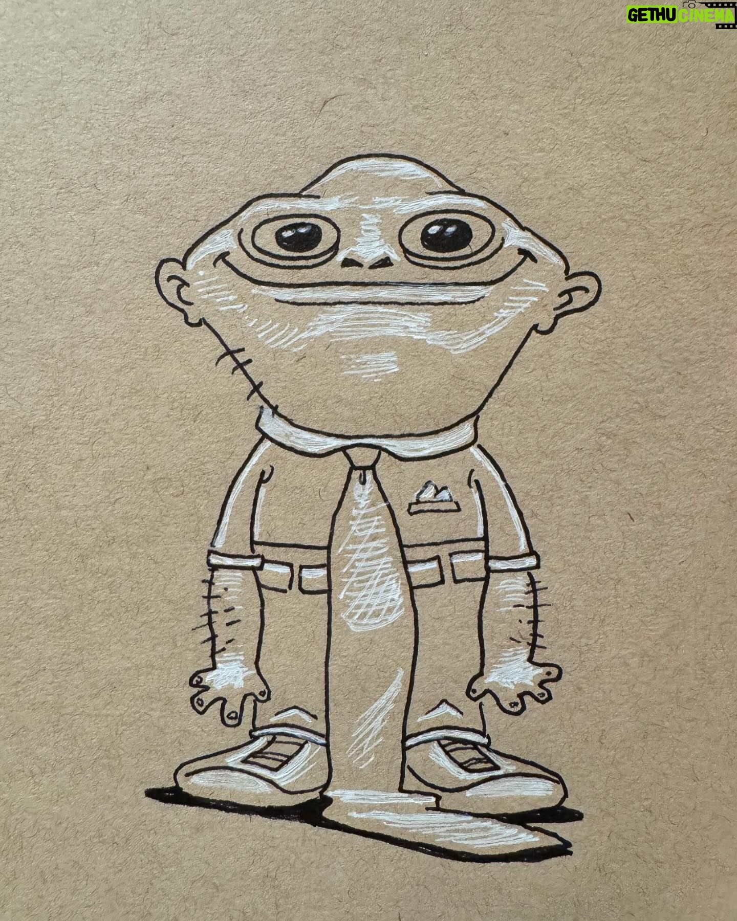 Dan Povenmire - 6.4K Likes - Monday morning Doodle Dump. #drawing #doodle #disney #doofenshmirtz #phineasandferb