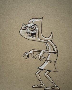 Dan Povenmire Instagram - Candace-shmirtz doodle