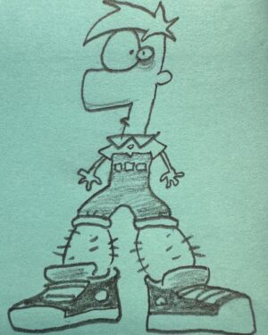 Dan Povenmire Instagram - Never…skip….leg day. #phineasandferb