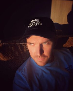 Dan Stevens Instagram - Make Movies Shorter. 97 minutes (with credits). 
Hat by @mrdrewpearce @pointofnoreturnfilms , raising funds for @childrensla. 🙌