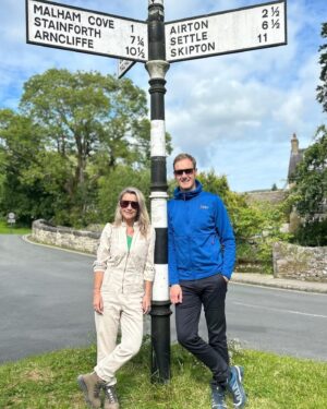 Dan Walker Instagram - “Work with good people on something you love and it never really feels like work at all”.

Great fun filming with @helenskelton this week and our lovely crew. Coming to a screen near you at some point in 2024 🎥
