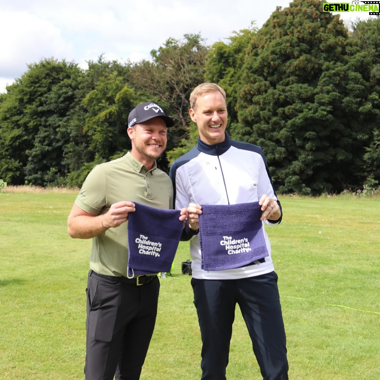 Dan Walker - 2.3K Likes - Thank you so much to everyone who attended the Walker Vs Willett Golf Day today at @rotherhamgolfclub ⛳🏌️♂️
From footballers to dancers, actors to TV presenters and even boyband royalty - we are ecstatic to have received so much support today. How many famous faces can you spot?! 🤩
Huge thanks to our amazing patron @mrdanwalker and former Masters champion @danny.willett for hosting - you were fabulous as always!
This year’s Walker Vs Willett Golf Day will support @brightyoungdreams, a patron-led campaign that aims to tackle the mental health crisis for children and young people.
We couldn’t have done today without the help of Rotherham Golf Club, Morrisons, our volunteers and our incredible sponsors Barclays, @veezu @porschecentresheffield_uk @molsoncoors @thornbridge Andrew Askwith, and @ahj_wills_and_estates_ltd 🏆
We’d also like to thank Andy Chubb, @ryanbrownephotography and Stu at @lensgovisuals who helped us capture the day, as well as those who donated auction prizes.
To find out how you can support Sheffield Children’s, visit tchc.org.uk 💙