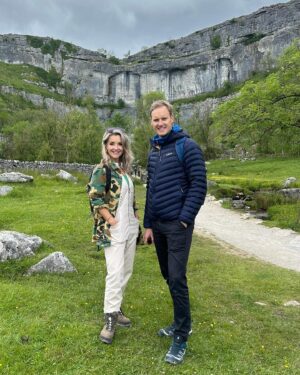 Dan Walker Instagram - “Work with good people on something you love and it never really feels like work at all”.

Great fun filming with @helenskelton this week and our lovely crew. Coming to a screen near you at some point in 2024 🎥