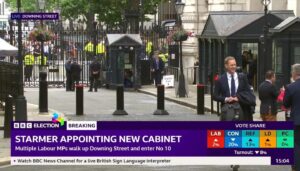 Dan Walker Instagram - There is no truth in the rumour that Sir Keir Starmer asked me to be his Minister for Eggs. 

I am at Downing Street to concentrate on @c5news 😂

See you at 5 on 5