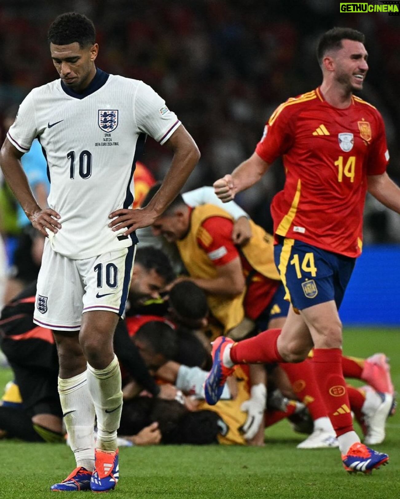 Dan Walker - 3.6K Likes - Back to back Euros defeats for #England
This Spanish side are so good. England came close and there were some great memories from this tournament but you can’t argue with 7 wins from 7
What a day for Spanish sport
🎾🇪🇸⚽️
Gutted