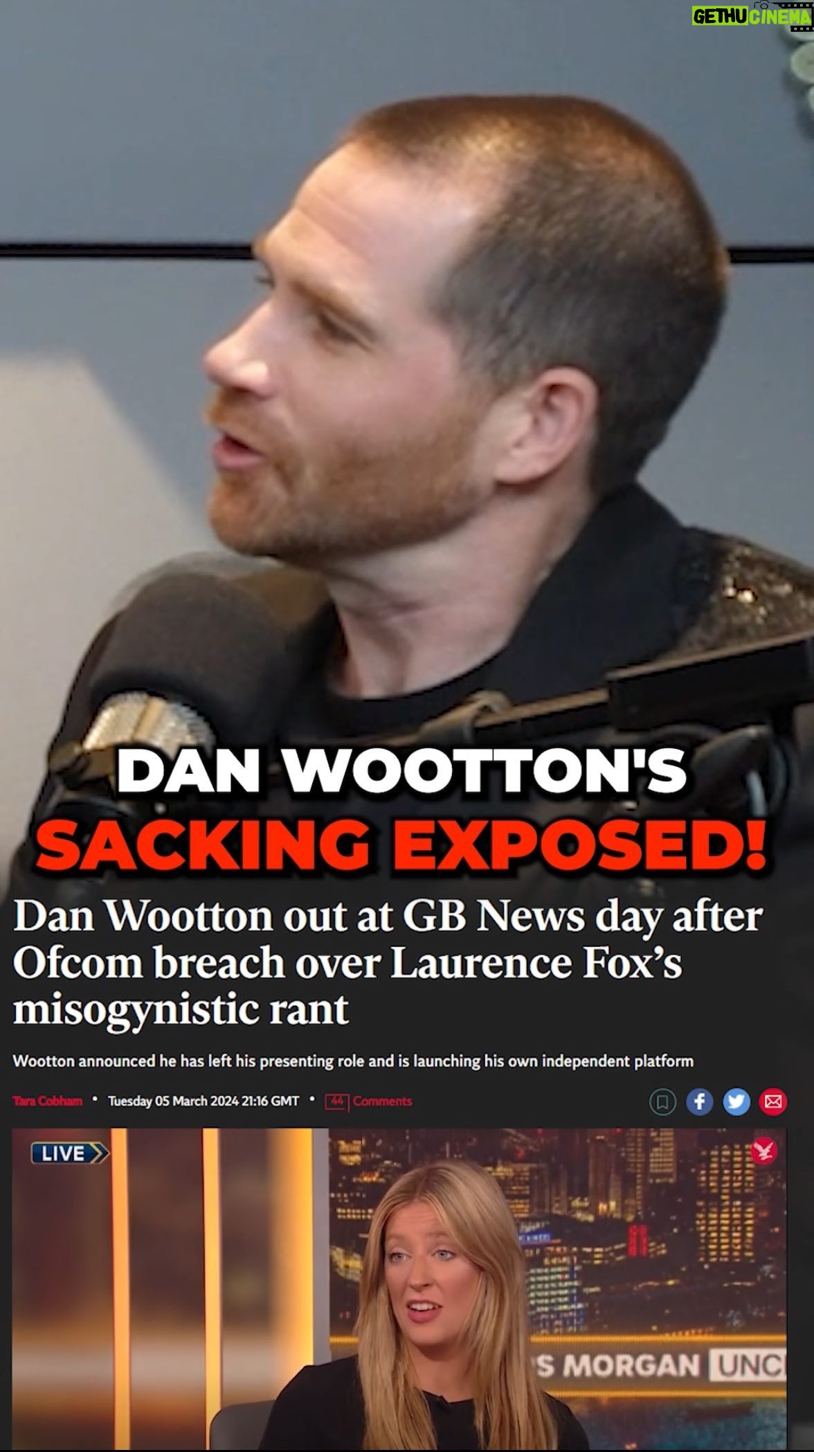 Dan Wootton - 473 Likes - The Real Reason of the Sacking of Dan Wootton⬆️
Search “Rob Moore Disruptors podcast” on Apple, Spotify, Google & YouTube for the FULL interview.
📺Video episode now LIVE! Link in bio & story👆🏻
.
.
#fyp #podcast #explore