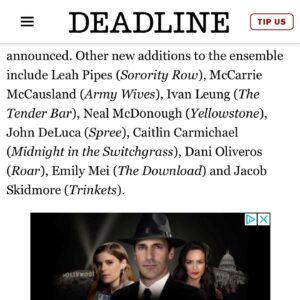 Dani Oliveros Instagram - !!!!! EEEP! I haven’t stopped screaming (or crying lmaoo) I could not be more excited and grateful to be on this project with such an amazing group of people. It’s gonna be craaazy👻🩸🔪 
Thank you @ryankavanaughofficial @joshstolberg @amykim9999 @skinneric @timotheedoubleyou @etgohome_now @daaniielled 💘💘💘