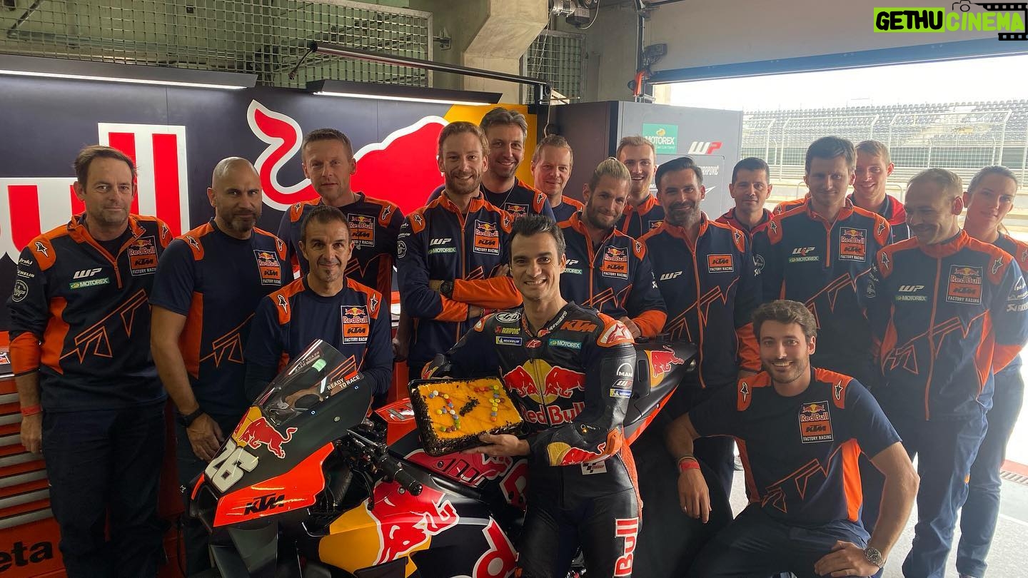 Dani Pedrosa - 31.1K Likes - Thanks everyone for the birthday messages! Swipe to check the clip on how I spent the day! 🎂✊🏻