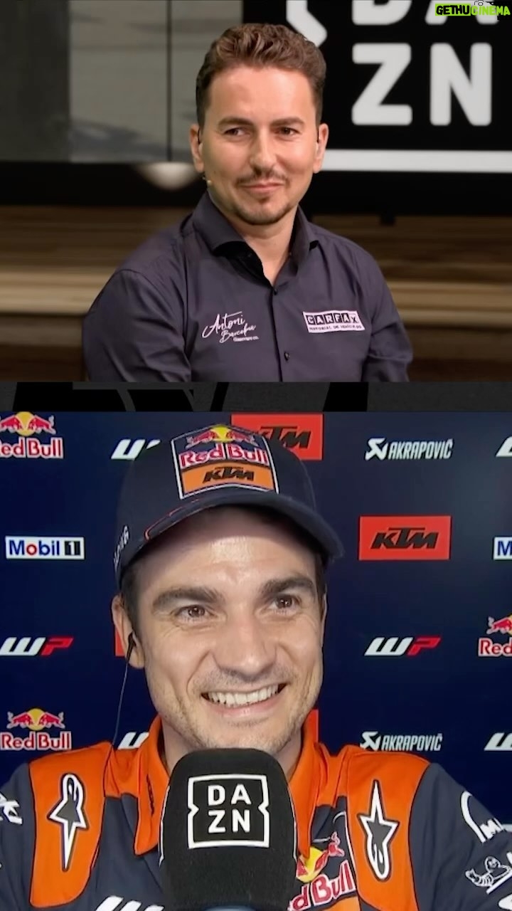 Dani Pedrosa - 63.1K Likes - Esto es una joya š @jorgelorenzo99 a un lado, @26_danipedrosa al otro š„°
Dos leyendas de nuestro motociclismo y solo palabras de admiración ā¤ļø
#SanMarinoGP šøš² #MotoGP š #Pedrosa #DaniPedrosa #motor #motorsports #KTM #DAZN #JorgeLorenzo