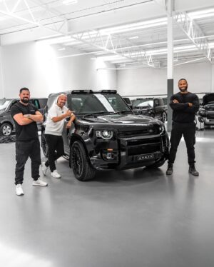 Daniel Ashville Instagram - The new work horse is welcomed to the @thisisashville fleet
•
#captainofindustry #maverick #4x4 #landrover #defender #offroad #4x4life #offroadlife