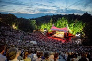 Daniel Barenboim Instagram - Wrapping up the 2023 @DivanOrchestra tour in Salzburg and Berlin: Last Thursday, Daniel Barenboim led the Orchestra and soloist Igor Levit (@igorpianist) in a performance at the @SalzburgerFestspiele, continuing a more than decade-long Divan tradition. The tour concluded on Saturday evening, when Daniel Barenboim, Igor Levit, and the Divan performed at the Waldbühne Berlin, offering a program of Beethoven and Brahms at the incredible outdoor venue.

Next up, Daniel Barenboim and the Divan Orchestra return to @BoulezSaal on August 26 & 27, performing Mozart's last three symphonies as part of Barenboim-Said Akademie's Edward W. Said Days 2023. 

Photo Credit: @manuelvacaphoto and Isabella Nadobny