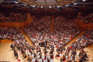 Daniel Barenboim Instagram - This past weekend, the @DivanOrchestra began its 2023 summer tour, performing a program of Brahms and Beethoven at the @koelnerphilharmonie. The performance marked the first ever performance of Daniel Barenboim and @IgorPianist.

Photo Credit: @ManuelVacaPhoto