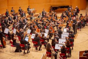 Daniel Barenboim Instagram - This past weekend, the @DivanOrchestra began its 2023 summer tour, performing a program of Brahms and Beethoven at the @koelnerphilharmonie. The performance marked the first ever performance of Daniel Barenboim and @IgorPianist.

Photo Credit: @ManuelVacaPhoto