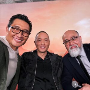 Daniel Dae Kim Instagram - The #Avatar OG’s
(Or if you prefer, Jin, Miles & Appa)
@angryappa #kenleung 
#firenation 🔥
#atla @avatarnetflix #pressday