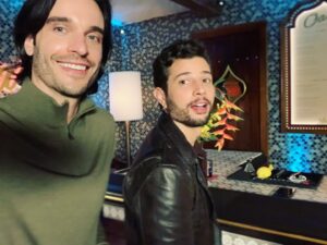 Daniel Di Tomasso Instagram - You look surprised Sam. Your move. Find out what happens next week. Catch up anytime on the CW app. @cw_dynasty @rafaeldlf #dynasty #keepingitprofessional