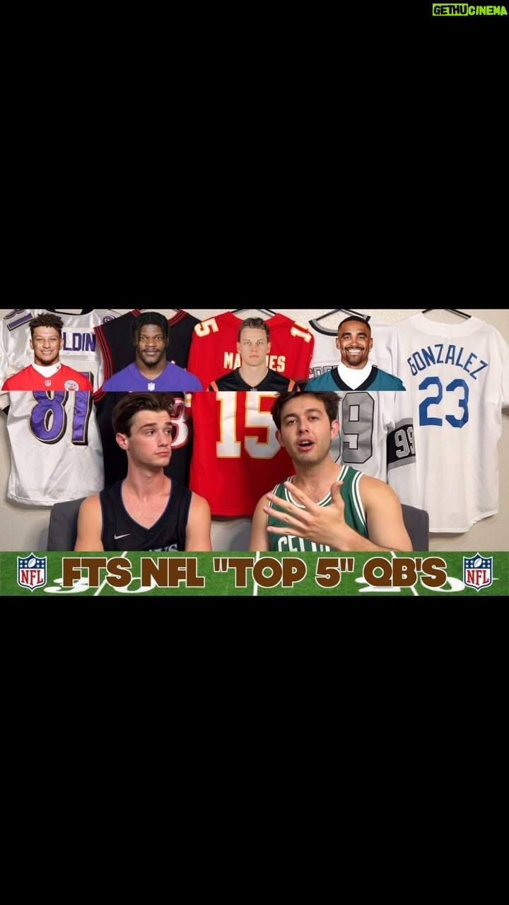 Daniel DiMaggio - 1K Likes - Things got heated when discussing our top 5 quarterbacks in the NFL. Let us know who you have in your top 5???
Watch “From The Sidelines” on YouTube
#nfl #top5 #fromthesidelines #joshallen #cjstroud #jalenhurts #patrickmahomes #lamarjackson #sportsshow #danieldimaggio #cullenmac #joeburrow