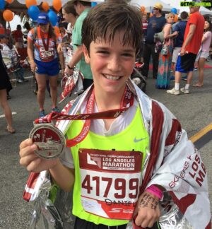 Daniel DiMaggio Instagram - Today was one of the biggest days of my life. I just ran 26.2 miles!