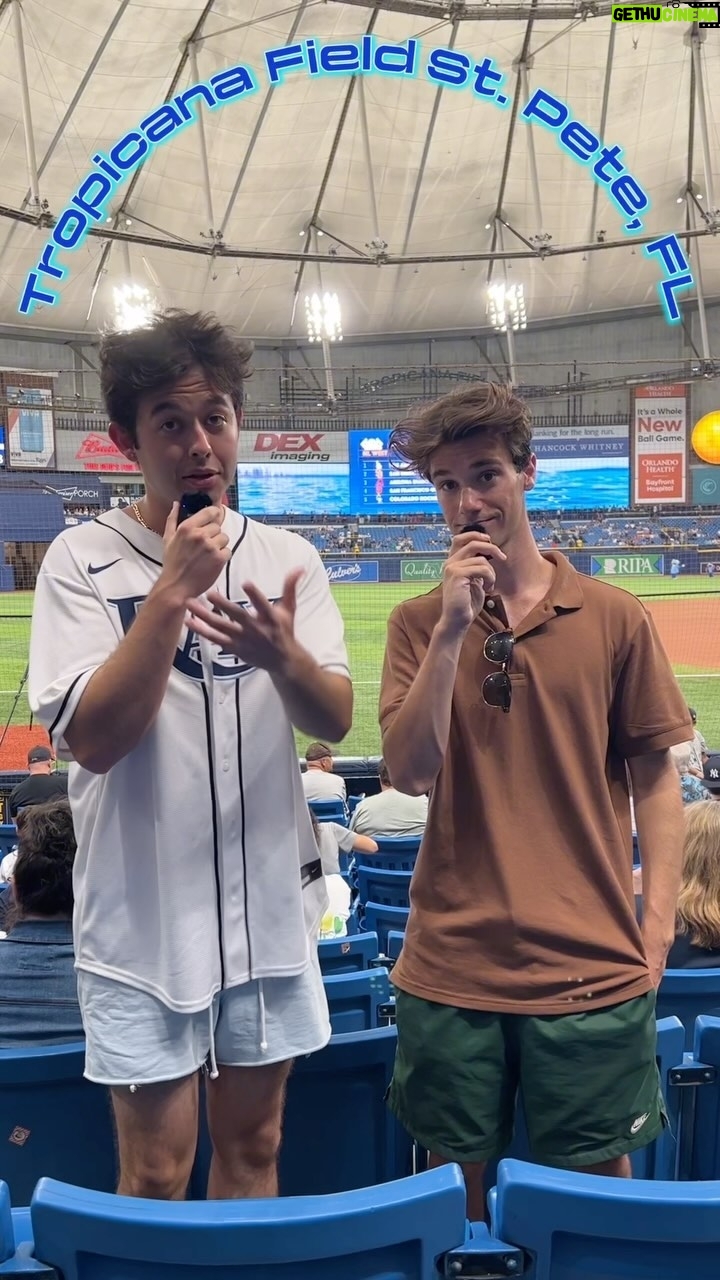 Daniel DiMaggio - 1K Likes - We traveled south to Tampa Bay for some great interviews with Ricky, Ray and more! We were fortunate enough to shoot at @fergsstpete right outside of Tropicana Field! Stay tuned…
Watch From The Sidelines on YouTube
#tampabay #rays #fromthesidelines #baseball #mlb #sports #entertainment #show #danieldimaggio #cullenmac #johnnydamon #benzobrist #fergsbar #comedy #trivia