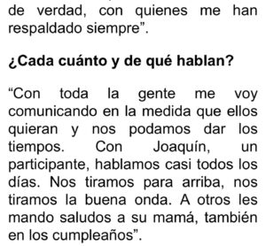 Daniel Fuenzalida Instagram - 🙏🏼💪🏼➡️ Una linda nota hoy en @lungram sobre la relación que se genera con el público de @ahoracaigochile @tvn !!! Me gusta conocer a las personas, escucharlas y poder ayudar en lo que pueda. Un abrazo es muy poderoso !!! Que tengan buena semana 🙌🏼✅

#ahoracaigo #chile #tvn