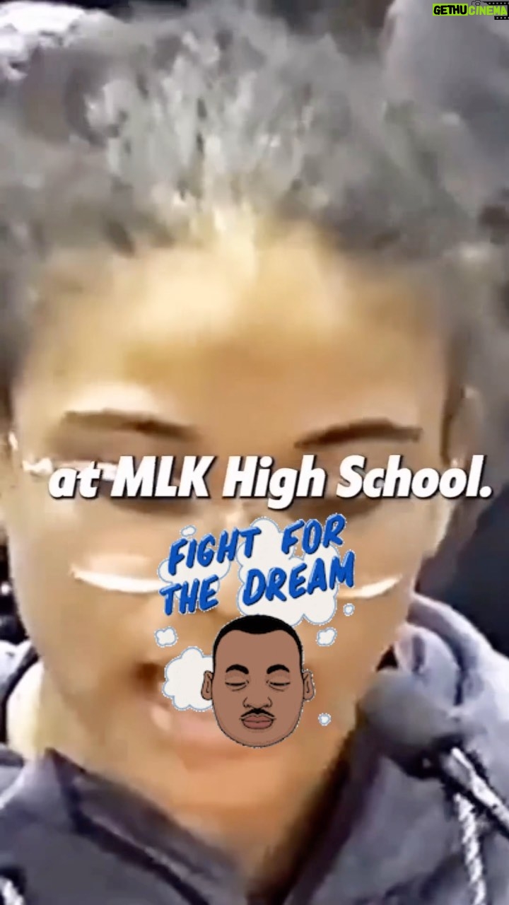 Daniel Goddard - 3 Likes - I don’t think that MLK ever dreamed that a little girl would ever have to be this brave and stand up for herself like this in a school that carries his name. #MLK #mlkday