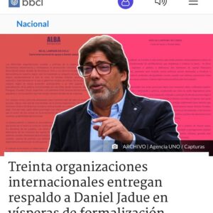 Daniel Jadue Instagram - Nos siguen llegando muestras de apoyo. Ahora organizaciones internacionales advierten una persecución contra todos los líderes que luchan por la justicia social… “Vemos con preocupación la persecución mediática, judicial y política hacia Daniel Jadue…” Señalaron.