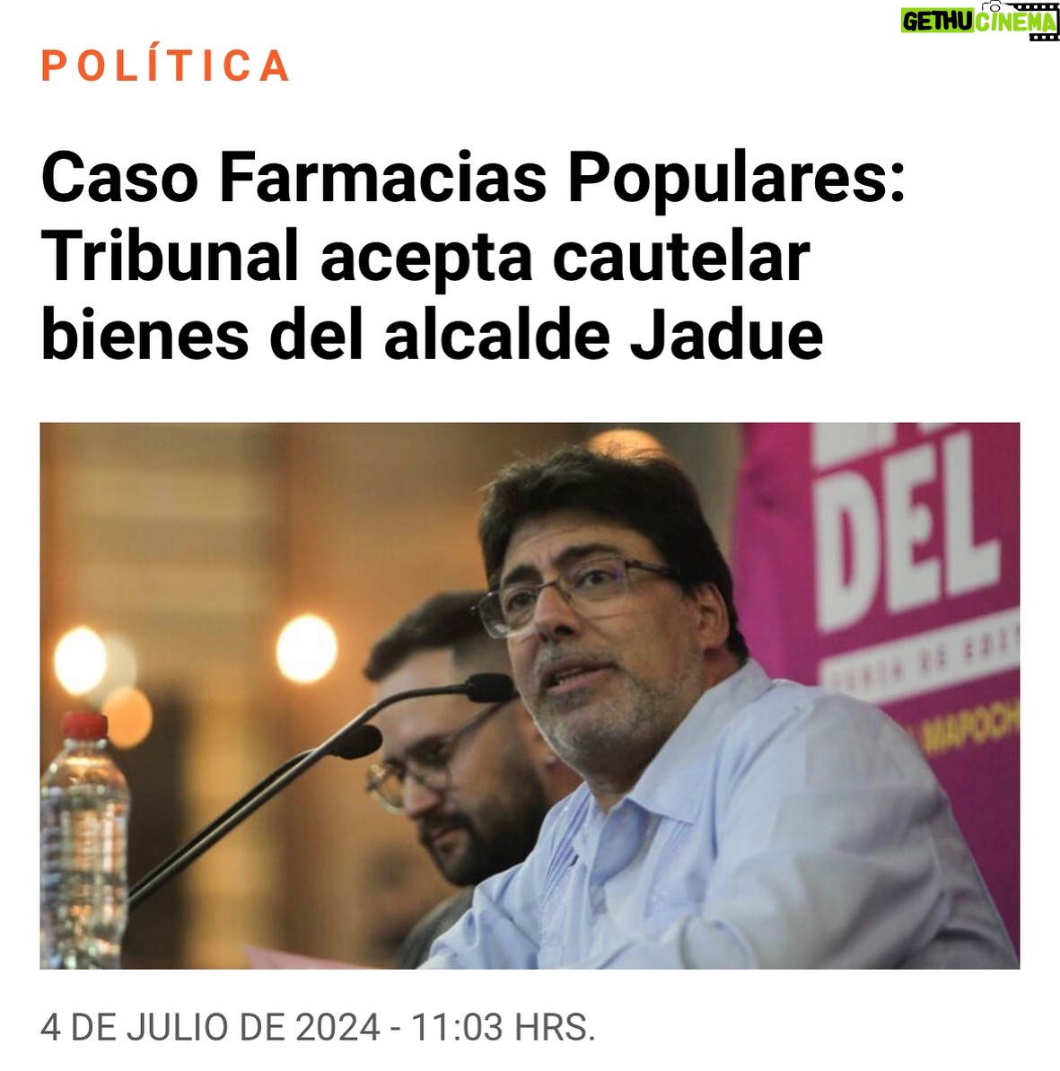 Daniel Jadue - 2.8K Likes - 🔴 COMUNICADO
Frente a la aceptación del Tribunal de cautelar bienes patrimoniales del alcalde Daniel Jadue, nuestra defensa declara que:
✅ Una vez recibamos el texto completo de la resolución leída hoy, APELAREMOS a la I. Corte de Santiago.
✅ En el estado en que se encuentra la investigación, los supuestos que harían procedentes estas medidas no concurren, ni siquiera está definido que exista perjuicio y cuál es su monto.
✅ Por último, la resolución cita equivocadamente aspectos del debate que dan cuenta de su falta de debida fundamentación. #JadueLibre