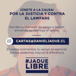 Daniel Jadue Instagram - Amigas y amigos del compañero Daniel Jadue, recuerden que aún pueden escribir✍️ un mensaje, carta o saludo y enviar al correo cartas@danieljadue.cl. Cada día se las hacemos llegar! #JadueLibre #TodosSomosJadue