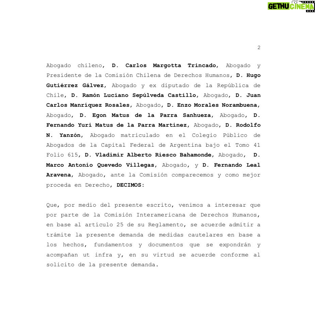 Daniel Jadue - 1.9K Likes - Agradecemos los esfuerzos jurídicos de todos quienes interpusieron ante la @cidh_iachr un recurso para terminar con la desproporcionada prisión preventiva en contra del Alcalde Jadue. Se harán todos los esfuerzos posibles para su liberación. #JadueLibre