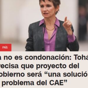 Daniel Jadue Instagram - Si los deudores del CAE hubiesen formado una agrupación llamada Isapres, seguramente ya tendrían una ley de condonación. Es lamentable que se juegue con quienes debieron endeudarse para estudiar porque el Estado no les aseguró ese derecho!