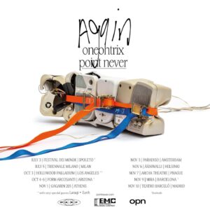 Daniel Lopatin Instagram - New dates announced including @hollywoodpalladium with very special guests @laraaji_official & @earthseattle, and a run of concerts across Europe- on sale now

July 3 - Spoleto 
July 5 - Milan　
Oct 3 - Los Angeles (w/ Laaraji & Earth) 
Oct 4-6 FORM Arcosanti 
Nov 1 - Athens 
Nov 3 - Amsterdam 
Nov 6 - Helsinki 
Nov 7 - Prague 
Nov 9 - Barcelona 
Nov 10 - Madrid