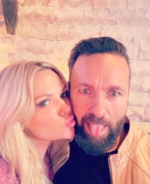 Daniel Negreanu Instagram - We actually left the house together and put on clothes and had alcohol. What a fun night! Paying the price today, had 5 drinks and it felt like 100. 

Worth it though ❤️ @radioamanda