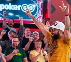 Daniel Negreanu Instagram - WOW, what a night! @dnegspoker finally got that 7th bracelet we all knew was coming. The 50k PPC is THE EVENT he wanted to win and he did it.

I saw a lot of people tear up last night and it just proves how many people are true fans. Core memory, right here. 🥺

I love you. ❤️ 

📸: @enriquemphoto 
@pokergo 
@wsop 
@ggpoker