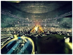 Daniel Platzman Instagram - Raiders Stadium baby! That so much fun, y’all.  Thanks for showing us the love, Vegas!