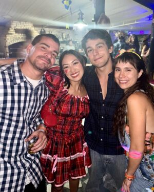 Daniel Rangel Instagram - A foto quase não carregou de tão pesada! Esse quarteto ainda vai render muita história até setembro, não sei se vocês estão preparados… 👀❤️🔥