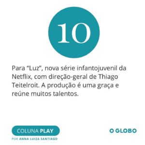 Daniel Rocha Instagram - Na sexta-feira, Luz ficou em primeiro lugar no Top 10 do catálogo kids e em alguns do catálogo adulto da dona Netflix na Argentina, Chile, Áustria, Bélgica, Colômbia, França, Alemanha, México, Romênia, Portugal, Espanha e Suíça! Uau! Passaporte do Marcos carimbado em 12 países! Olha onde chegamos, hein, Luz? Estamos recebendo mensagens de carinho de todos vocês! E críticas lindas sobre a série! Da sensibilidade da história, da importância dos temas, das atuações e da emoção que queremos passar para todas as crianças, jovens e para todas as famílias! Tudo foi feito com muito carinho! E muita magia! A todos, o nosso muito obrigado! @florestaprod @throit @umroteirista