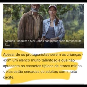 Daniel Rocha Instagram - Na sexta-feira, Luz ficou em primeiro lugar no Top 10 do catálogo kids e em alguns do catálogo adulto da dona Netflix na Argentina, Chile, Áustria, Bélgica, Colômbia, França, Alemanha, México, Romênia, Portugal, Espanha e Suíça! Uau! Passaporte do Marcos carimbado em 12 países! Olha onde chegamos, hein, Luz? Estamos recebendo mensagens de carinho de todos vocês! E críticas lindas sobre a série! Da sensibilidade da história, da importância dos temas, das atuações e da emoção que queremos passar para todas as crianças, jovens e para todas as famílias! Tudo foi feito com muito carinho! E muita magia! A todos, o nosso muito obrigado! @florestaprod @throit @umroteirista