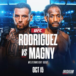 Daniel Rodriguez Instagram - 🚨 #TeamIridium Fight News 🚨

Our man @d_rod_ufc looks to improve to 8-1 in the @ufc with a 5th straight victory vs. Neil Magny on Oct. 15 ✍🏽 #TheDarkside