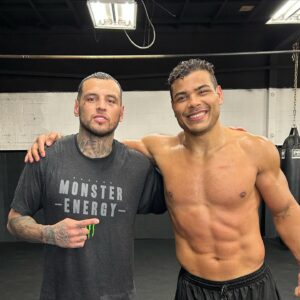 Daniel Rodriguez Instagram - Good rounds today with this killer @borrachinhamma @monsterenergy #ufc #sparring