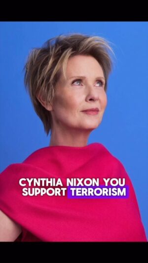 Daniel-Ryan Spaulding Instagram - CYNTHIA NIXON : are you going to CONDEMN the Pro-Terrorist mob outside the @novaexhibition — or do you support Pro-Hamas mobs on the streets of New York City? WE ALL WANT TO KNOW. @justlikethatmax @hbo @gildedagehbo