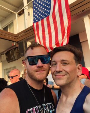 Daniel-Ryan Spaulding Instagram - July 4th Wknd pt. 2 - when I think about everything I’ve been through the past 2 years - getting sober, my weight loss, my surgeries, moving to NYC - I’m so grateful that I landed in a good place - with lots of kind, smart, beautiful, successful gay guys around me - and so many awful, hateful people far, far away from me 🙌 being homophobic, being an antisemite, living in a delusion, living in a conspiracy — is not sexy, it’s soggy & very unattractive 🌈 being a good person leads to only good things 🕊@powergaynyc @boysoffireisland