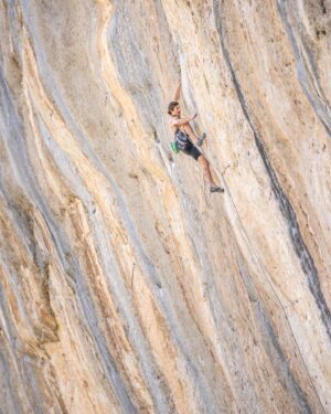 Daniel Woods Instagram - Ceuse trip has come to an end. Didn’t send what I wanted to, but tried some hard lines. Now I know how to prepare before next years trip (sport climbing is a lil diff than bouldering 😂).

Overall, was great to be in such a dope place and session some of the world’s best routes. 

Hardest ascent of the trip was “Mr. Hyde” (8c )(pictured here). 

Photos @neilson.ben