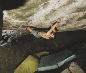 Daniel Woods Instagram - Compass North (8B ) Flash 

great power crimp line established by @clem_lechap . The crux hold on this thing is pretty evil. Moves are super basic and straight forward making it a great flash contender. I looked at this line back in may and was inspired to give it a good first go effort. This trip I waited for the right day with cold/dry conditions to try and do it first go. I got that day and everything flowed how I wanted it to. 

stoked to get the 3rd ascent after Clem and @aidan.roberts98. Not sure if this thing will stand being 8B  but who knows? Everything about this line was in my style of climbing and it still was a good fight. Regardless if it’s 8B/ , compass north is my hardest flash, so I feel proud with that. 

got some good vid from @renegrincourt_ that will be coming out soonish. 

Photos @lisapaarviophotography 

@thenorthface @evolv_worldwide @organicclimbing @frictionlabs @physivantage