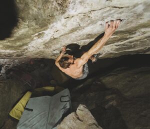 Daniel Woods Instagram - Compass North (8B ) Flash 

great power crimp line established by @clem_lechap . The crux hold on this thing is pretty evil. Moves are super basic and straight forward making it a great flash contender. I looked at this line back in may and was inspired to give it a good first go effort. This trip I waited for the right day with cold/dry conditions to try and do it first go. I got that day and everything flowed how I wanted it to. 

stoked to get the 3rd ascent after Clem and @aidan.roberts98. Not sure if this thing will stand being 8B  but who knows? Everything about this line was in my style of climbing and it still was a good fight. Regardless if it’s 8B/ , compass north is my hardest flash, so I feel proud with that. 

got some good vid from @renegrincourt_ that will be coming out soonish. 

Photos @lisapaarviophotography 

@thenorthface @evolv_worldwide @organicclimbing @frictionlabs @physivantage