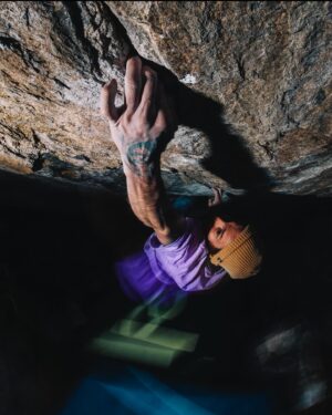 Daniel Woods Instagram - Adrenaline (FA) proposed 8C /v16 

What a painful ride with this one! Stellar line and rock though. Was difficult to get into a rhythm with it. Had to have skin and conditions line up to properly stick and execute the moves. 

I think low end 16 but it’s a tricky one to grade. 

@bobbysorich photos 🔥🔥

@thenorthface @thenorthface_climb @evolv_worldwide @organicclimbing @frictionlabs @physivantage