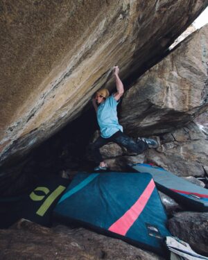Daniel Woods Instagram - Adrenaline (FA) proposed 8C /v16 

What a painful ride with this one! Stellar line and rock though. Was difficult to get into a rhythm with it. Had to have skin and conditions line up to properly stick and execute the moves. 

I think low end 16 but it’s a tricky one to grade. 

@bobbysorich photos 🔥🔥

@thenorthface @thenorthface_climb @evolv_worldwide @organicclimbing @frictionlabs @physivantage